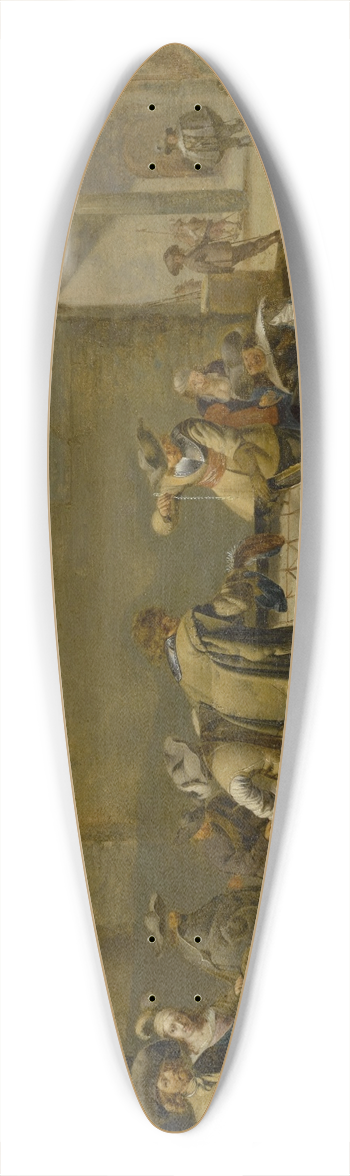 Jacob Duck - Guardhouse 39.3 inch art pintail longboard deck