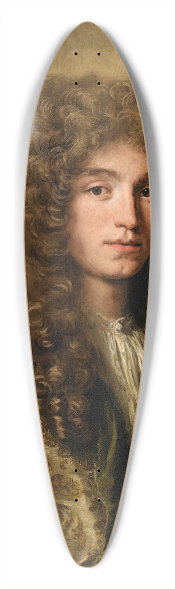 Jacob Ferdinand Voet - Portrait of a man wearing a wig 39.3 inch art pintail longboard deck