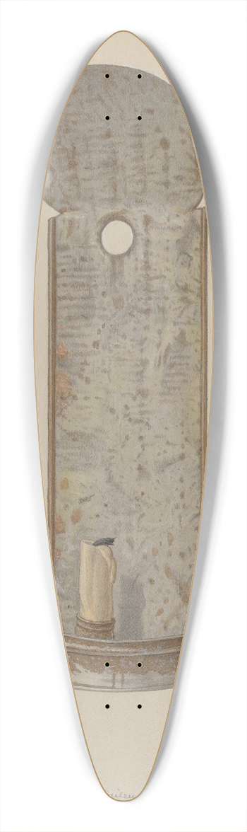Jacob Gielens - Sconce 39.3 inch art pintail longboard deck