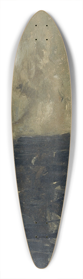 Jacob Maris - Dordrecht bij avond 39.3 inch art pintail longboard deck