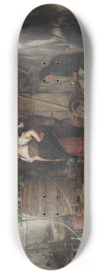 Josef Kinzel - Das Geheimnis 8.25 inch art skate deck