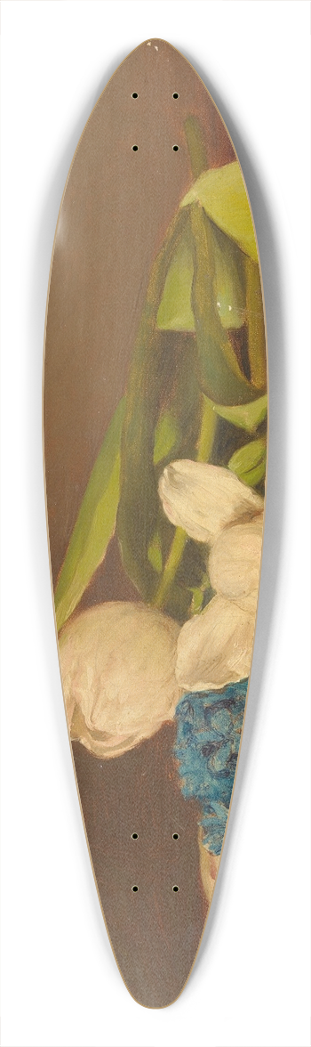 Jacob Taanman - Liggende tulpen 39.3 inch art pintail longboard deck