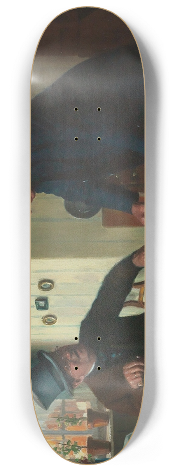 Josef Kinzel - Wichtige Besprechung 8.25 inch art skate deck