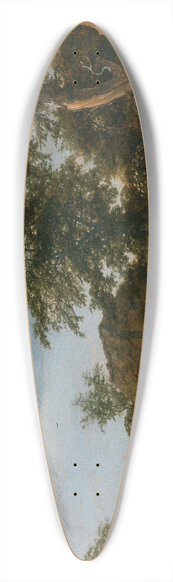 Jacob van Ruisdael - Landscape 39.3 inch art pintail longboard deck