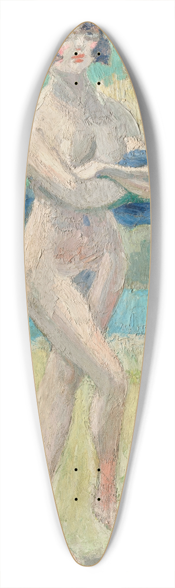 Jacqueline Marval - La bise dautomne 39.3 inch art pintail longboard deck