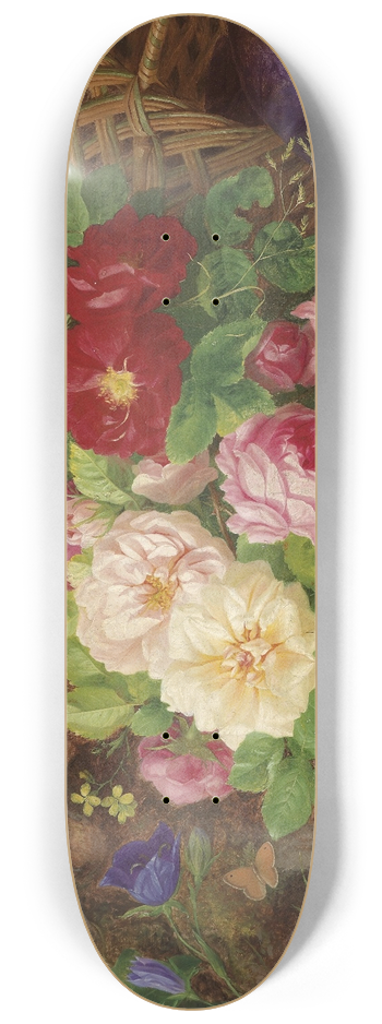 Josef Lauer - Rosenstck am Waldboden 8.25 inch art skate deck
