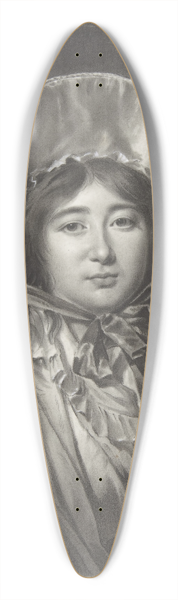Jacques Antoine Marie Lemoine - Madame Claire Philippe de La Pierre (ne da Cunha) 39.3 inch art pintail longboard deck