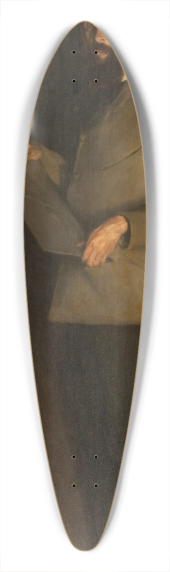 Jacques-mile Blanche - Portrait de Henri Gurard 39.3 inch art pintail longboard deck
