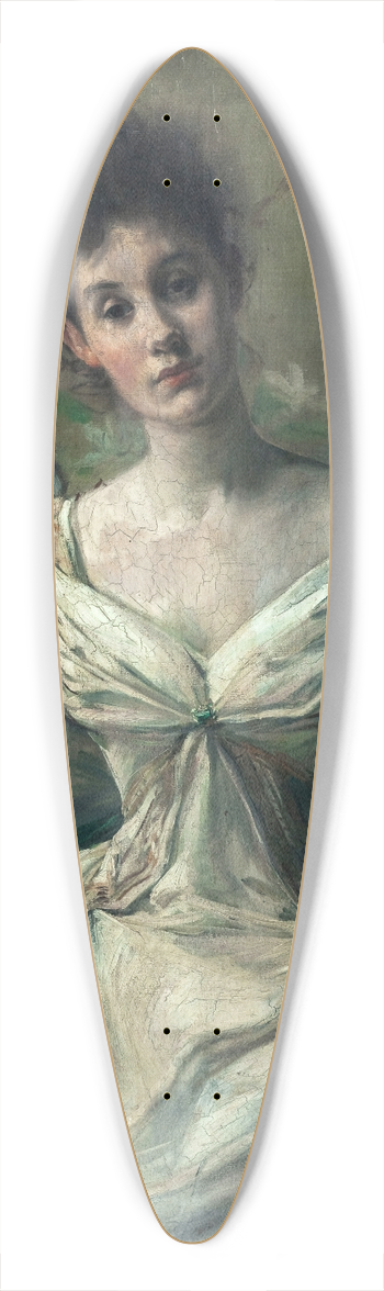 Jacques-mile Blanche - Portrait de Madame Abel Hermant 39.3 inch art pintail longboard deck