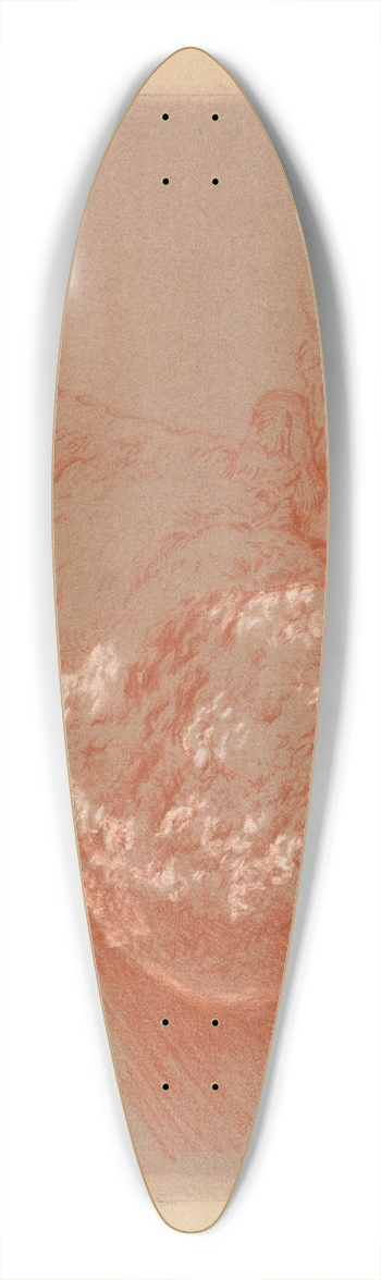Jacques-Raymond Brascassat - Mouton couch 39.3 inch art pintail longboard deck