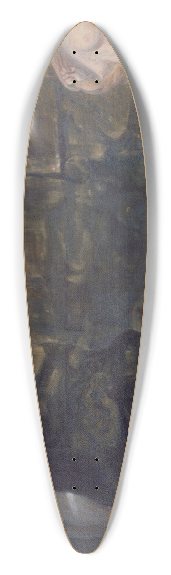 J.A.G. Acke - The Forest Temple 39.3 inch art pintail longboard deck