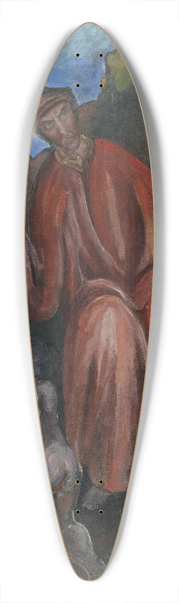 J.A. Jerichau - Dante. Prophets, Opus I 39.3 inch art pintail longboard deck