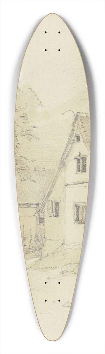 Jakob Becker - Farmstead 39.3 inch art pintail longboard deck