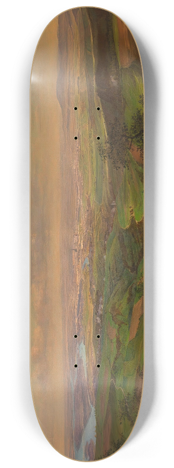 Josef Schwemminger - Wien vom Kahlenberg aus gesehen 8.25 inch art skate deck