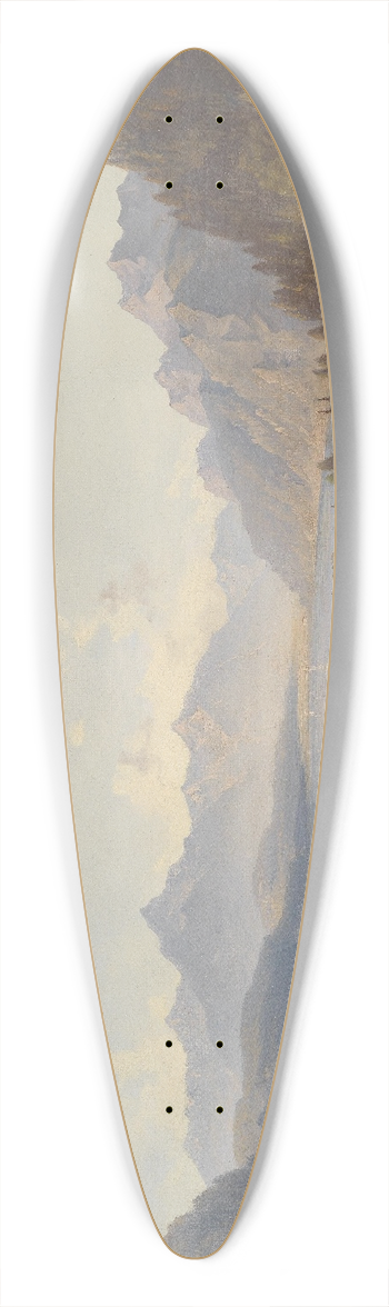 Jakob Canciani - Partie am Millsttter See 39.3 inch art pintail longboard deck