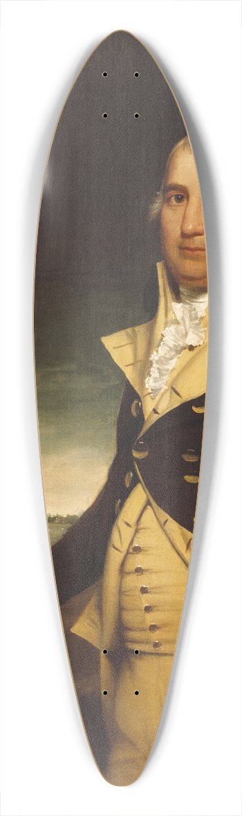 James Earl - General Charles Cotesworth Pinckney 39.3 inch art pintail longboard deck