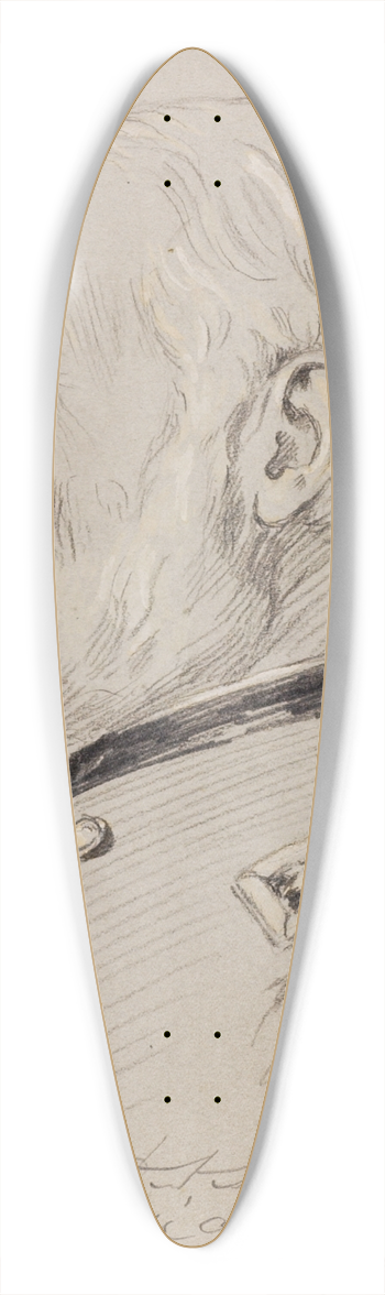 James Edward Kelly - Major General David Sloan Stanley 39.3 inch art pintail longboard deck