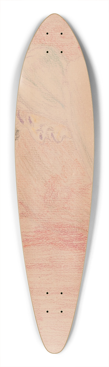 James Ensor - Ensors Mother Sleeping 39.3 inch art pintail longboard deck