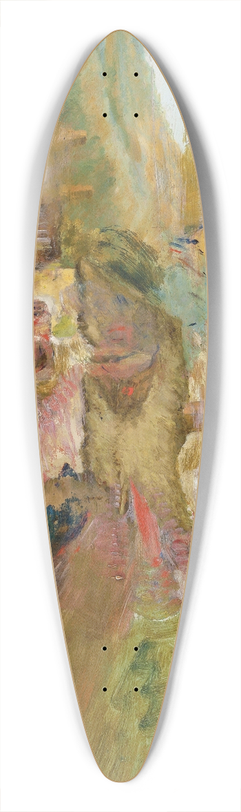 James Ensor - Scne carnavalesque 39.3 inch art pintail longboard deck