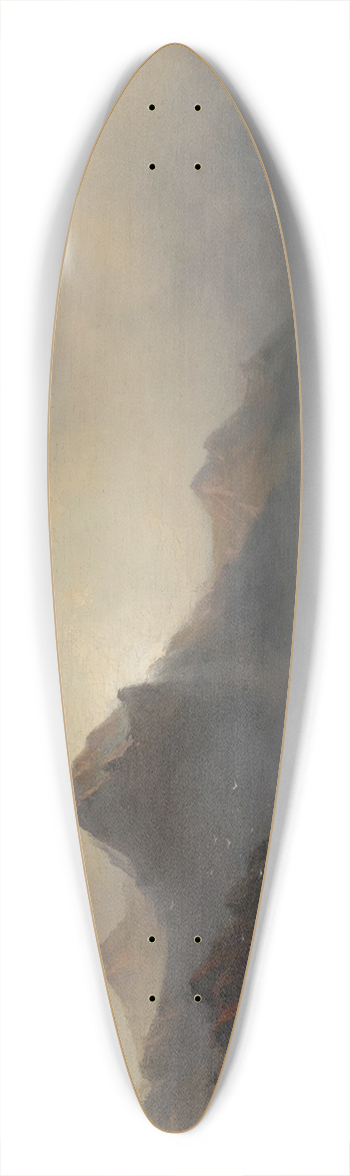 James Hamilton - Seascape 39.3 inch art pintail longboard deck