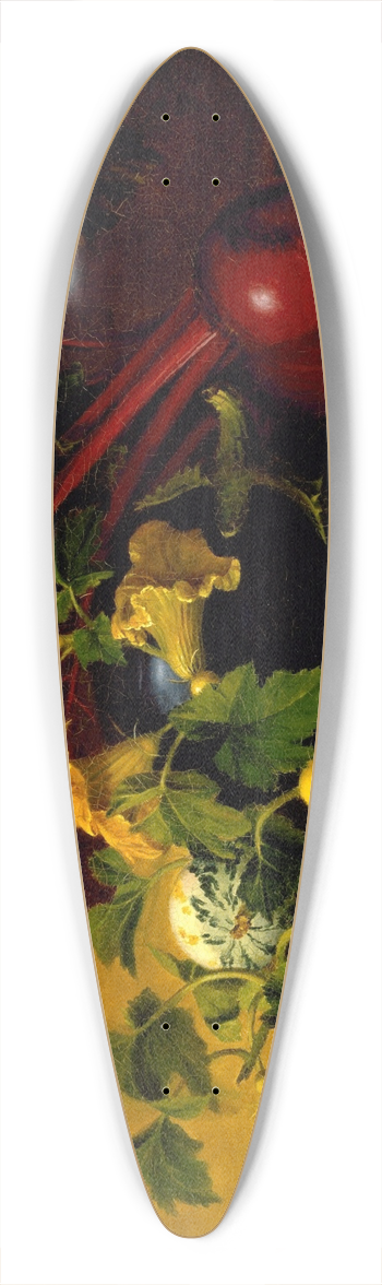 James Peale - Still Life with Vegetables 39.3 inch art pintail longboard deck