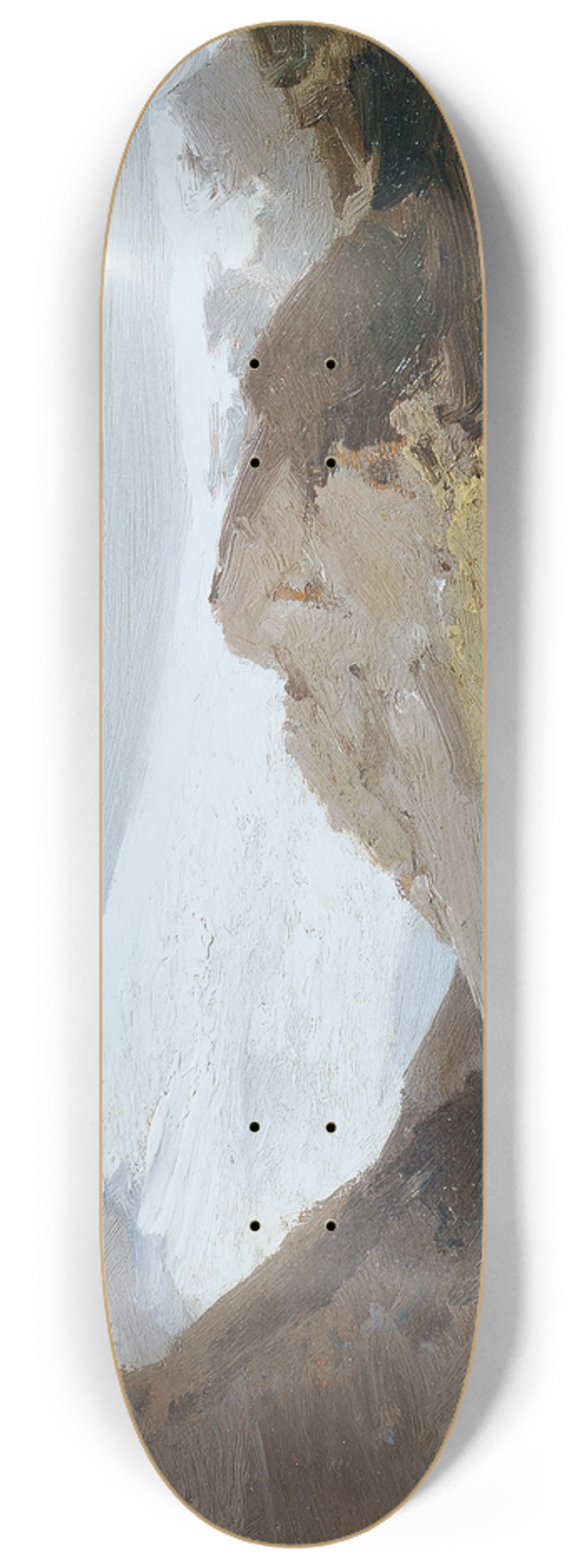 Joseph Brunner - Der Madatschgletscher 8.25 inch art skate deck
