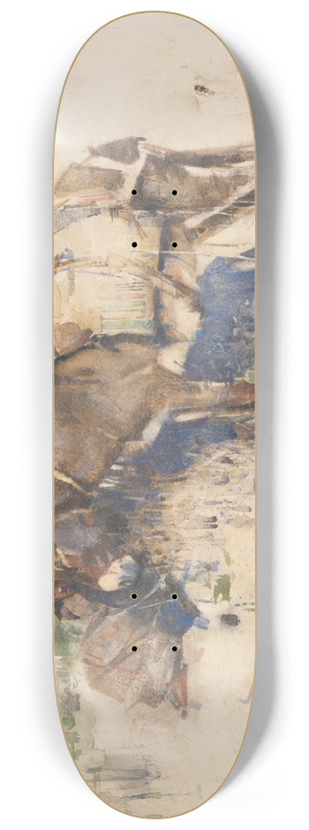 Joseph Crawhall - Tangier 8.25 inch art skate deck