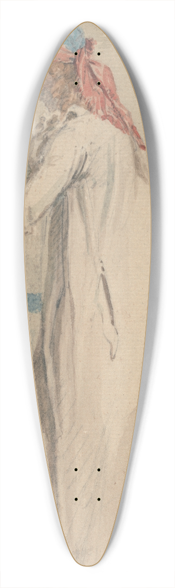 James Ward - Mrs. Morlands Portrait 39.3 inch art pintail longboard deck
