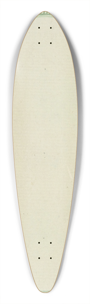 James Wyatt - Design for a Mirror in the Form of a Horizontal Oval, Elevation 39.3 inch art pintail longboard deck