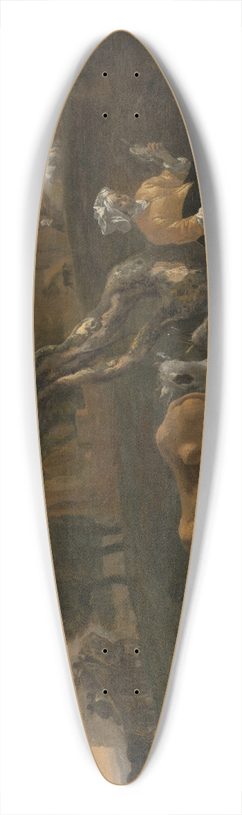 Jan Baptist Weenix - Landscape withShepherdess 39.3 inch art pintail longboard deck