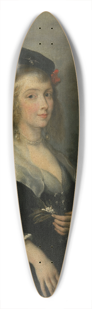 Jan Boeckhorst - Helena Fourment 39.3 inch art pintail longboard deck