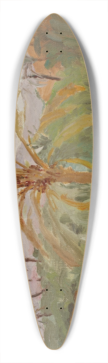Jan Cigliski - Biskra (Oasis with Palm Trees) 39.3 inch art pintail longboard deck