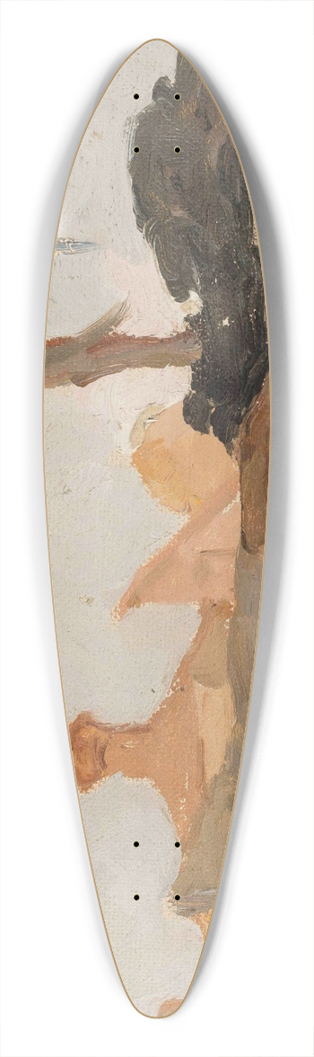 Jan Cigliski - Cairo. From the journey to Egypt 39.3 inch art pintail longboard deck
