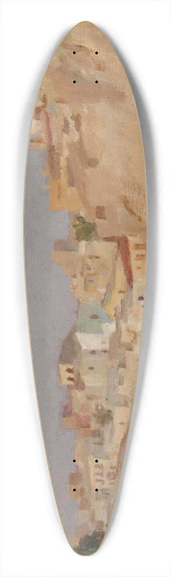 Jan Cigliski - Spain (Elche) 39.3 inch art pintail longboard deck