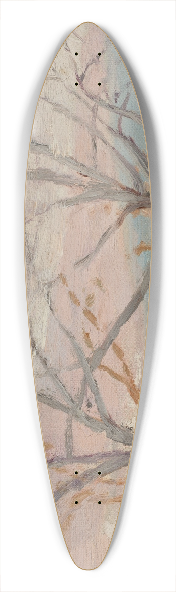 Jan Cigliski - Yalta (Spring) 39.3 inch art pintail longboard deck