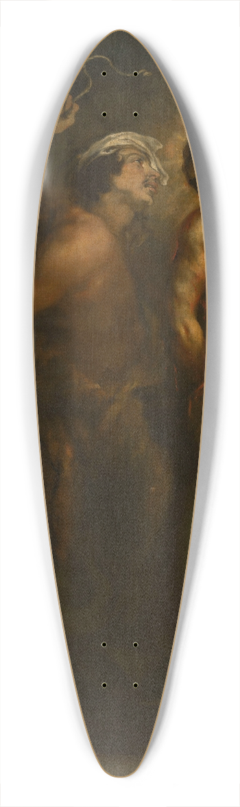 Jan Cossiers - Flagellation 39.3 inch art pintail longboard deck