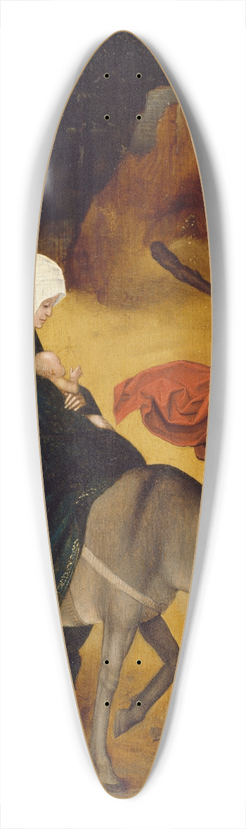 Jan De Beer - The Flight into Egypt 39.3 inch art pintail longboard deck