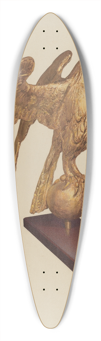 Jane Iverson - Eagle 39.3 inch art pintail longboard deck