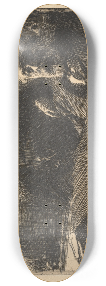 Anders Zorn - Mr. and Mrs. Frstenberg 8.25 inch art skate deck