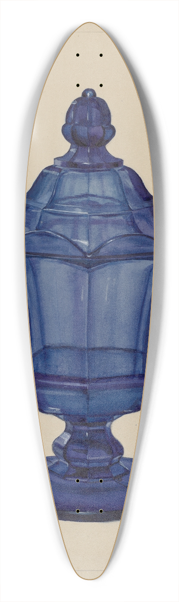 Janet Riza - Sugar Bowl 39.3 inch art pintail longboard deck