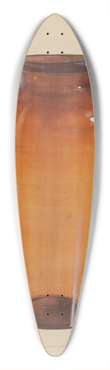 Janet Riza - Vase 39.3 inch art pintail longboard deck