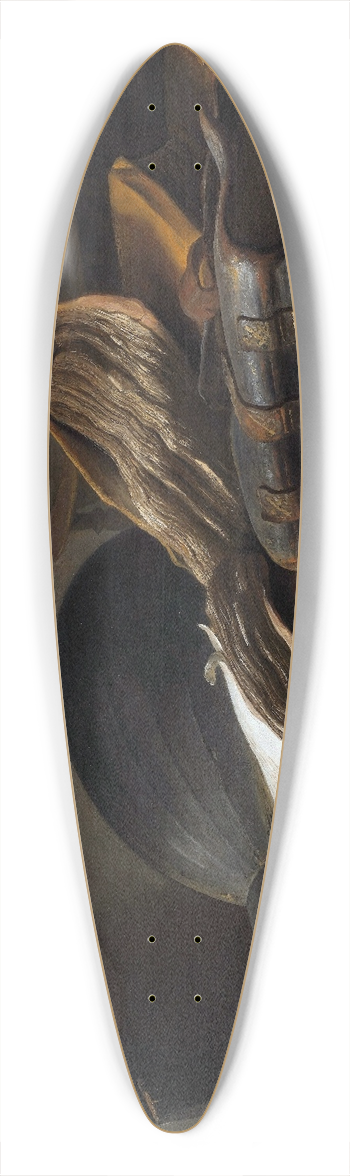 Jan Lievens - Still Life with Books 39.3 inch art pintail longboard deck