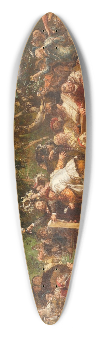 Jan Matejko - The Babin Republic 39.3 inch art pintail longboard deck