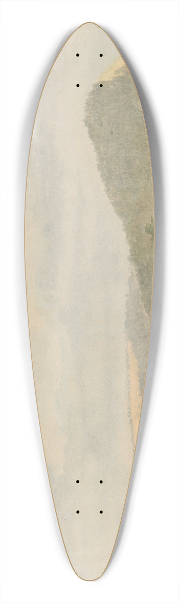 Jan Nowopack - Summer Landscape 39.3 inch art pintail longboard deck