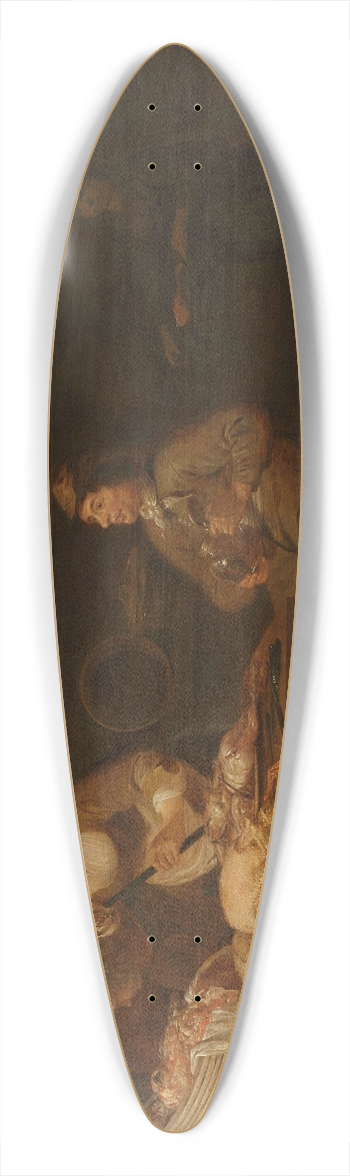 Jan Olis - Kitchen Interior 39.3 inch art pintail longboard deck