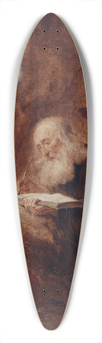 Jan Olis - SaintJerome 39.3 inch art pintail longboard deck