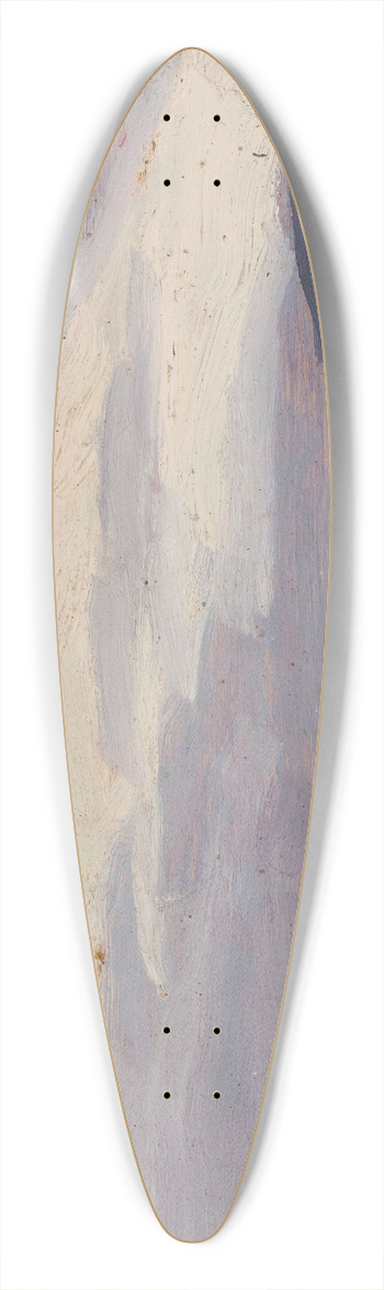 Jan Rembowski - Submontane landscape 39.3 inch art pintail longboard deck
