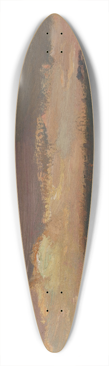 Jan Stanislawski - Fields at Proszowice 39.3 inch art pintail longboard deck