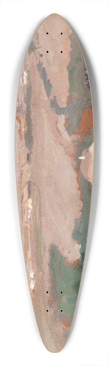 Jan Stanislawski - Ukrainian Village 39.3 inch art pintail longboard deck