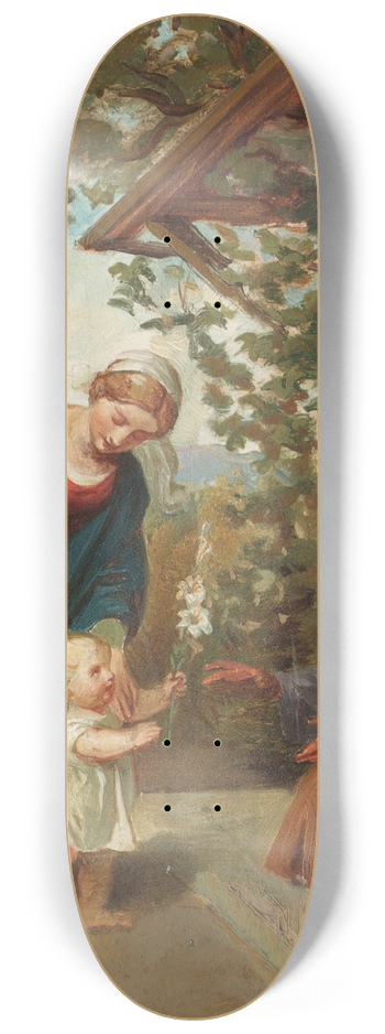 Joseph Hasslwander - Heilige Familie 8.25 inch art skate deck